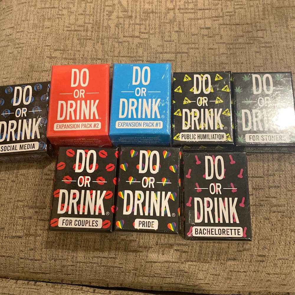 do or drink game pack